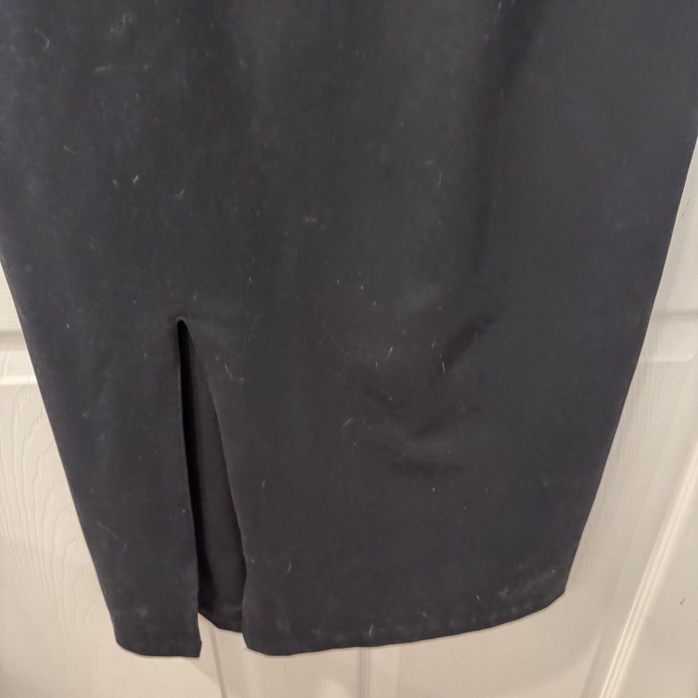 Elie Tahari‎ Dress  Black Davis Sheath 3/4 Sleeve Business Cocktail Size 8 $198 - Picture 3 of 10